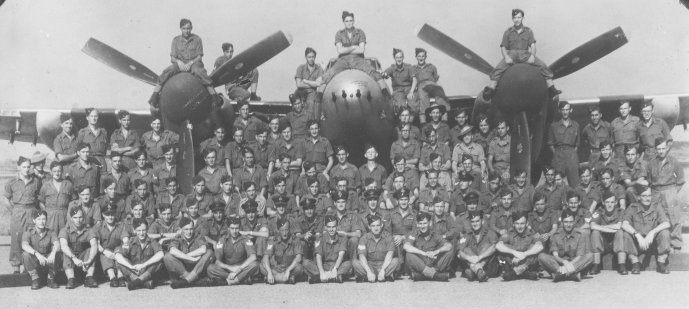 211 Squadron before disbandment Siam 1946