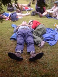 Here are a few dead pilgrims...